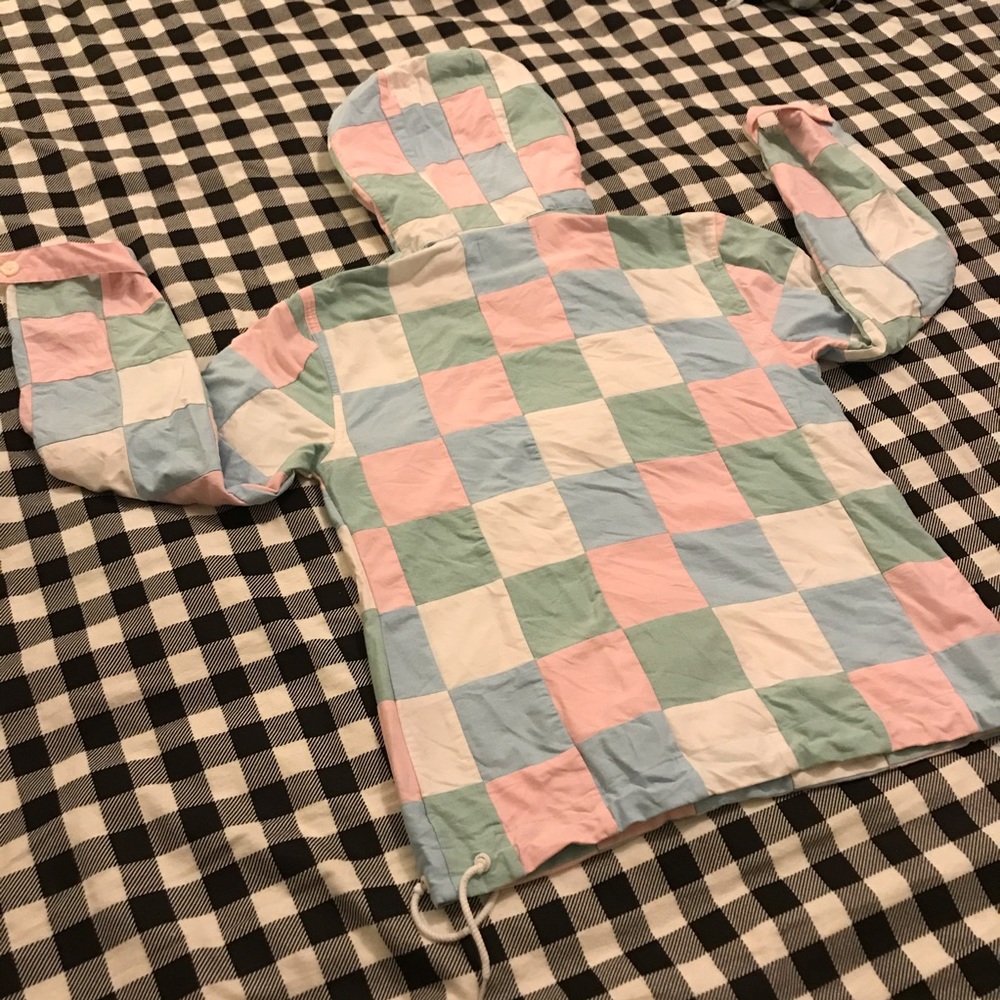 Vineyard Vines Patchwork 3/4 Zip Pullover - image 7